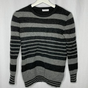Equipment Gray Black Cashmere‎ Sweater